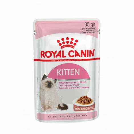ROYALCANIN Bouchées Royal Canin Kitten En Gelée Chaton De 4 à 12 Mois - 12 Sachets 85 G 3 ROYALCANIN Bouchées Royal Canin Kitten En Gelée Chaton De 4 à 12 Mois - 12 Sachets 85 G
