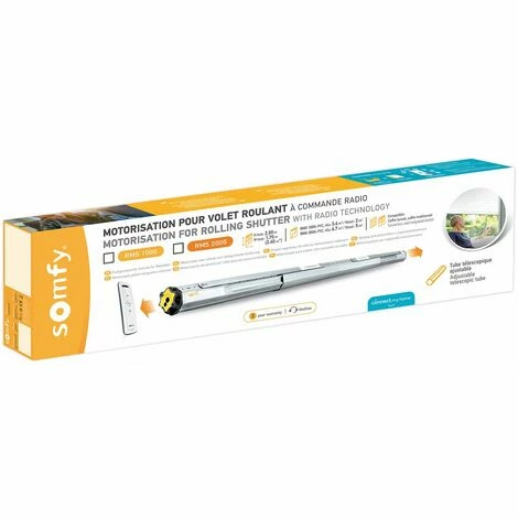 Somfy 2400673 - Kit De Motorisation Avec Moteur Altus 50 RTS Pour Volets Roulants RMS 2000 Radio RTS 30Nm Porte-fenêtre 4 Somfy 2400673 - Kit De Motorisation Avec Moteur Altus 50 RTS Pour Volets Roulants RMS 2000 Radio RTS 30Nm Porte-fenêtre - Image 2