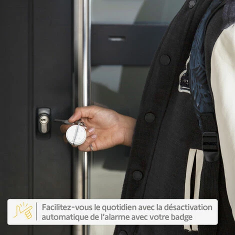 Somfy 2401497 - Home Alarm | Système D'alarme Maison Sans Fil Connecté | Somfy Protect | Compatible Avec Alexa, L'Assistant Google Et TaHoma (switch) 6 Somfy 2401497 - Home Alarm | Système D'alarme Maison Sans Fil Connecté | Somfy Protect | Compatible Avec Alexa, L'Assistant Google Et TaHoma (switch) - Image 4