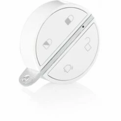 Somfy 2401489 - Badge D'activation Et De Désactivation Alarme | Fonction Mains Libres | Compatible Somfy Home Alarm (Advanced), Somfy One (+) - Blanc