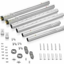 Somfy 1241515 - 2 Kits De Motorisations Avec Moteur LT50 Pour Volets Roulants MS 100 | Filaires | 10Nm| Fenêtre