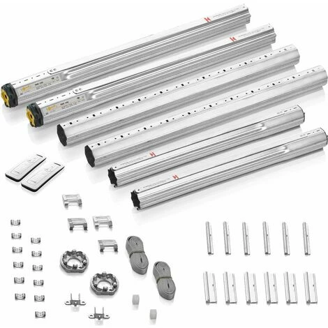 Somfy 1241507 - 2 Kits De Motorisations Avec Moteur Altus 50 RTS Pour Volets Roulants RMS 1000 Radio RTS 10Nm Fenêtre 3 Somfy 1241507 - 2 Kits De Motorisations Avec Moteur Altus 50 RTS Pour Volets Roulants RMS 1000 Radio RTS 10Nm Fenêtre