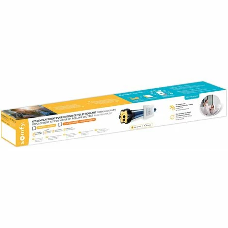 Somfy 1241512 - 2 Kits De Remplacement Avec Moteurs Altus RTS Pour Moteurs Volets Roulants | Radio RTS | 10Nm | Fenêtre 4 Somfy 1241512 - 2 Kits De Remplacement Avec Moteurs Altus RTS Pour Moteurs Volets Roulants | Radio RTS | 10Nm | Fenêtre – Image 2