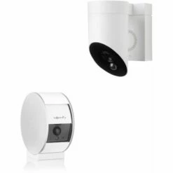 Somfy 1875252 - 1 Caméra Intérieure Somfy Indoor Camera Et 1 Extérieure Somfy Outdoor Camera Blanche - Blanc