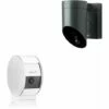 Somfy 1875253 - 1 Caméra Intérieure Somfy Indoor Camera Et 1 Extérieure Somfy Outdoor Camera Grise