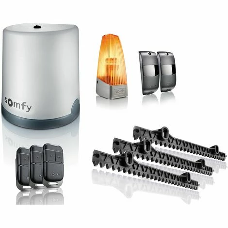 Somfy 1241528 - Motorisation De Portail Coulissant Freevia Essential RTS | Livrée Avec 3 Télécommandes Keypop, Feu Clignotant, Photocellules, Et 4m De Crémaillère | Compatible TaHoma (switch) 3 Somfy 1241528 - Motorisation De Portail Coulissant Freevia Essential RTS | Livrée Avec 3 Télécommandes Keypop, Feu Clignotant, Photocellules, Et 4m De Crémaillère | Compatible TaHoma (switch)