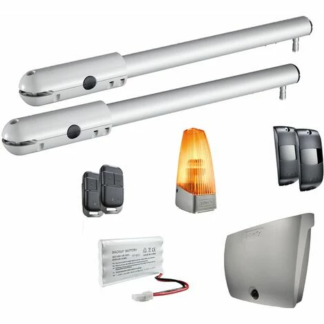 Somfy 1241522 - Motorisation De Portail Battant à Vérin SGS Essential RTS Livrée Avec 2 Télécommandes Keypop, Feu Orange, Photocellules Et Batterie De Secours Compatible TaHoma (switch) 3 Somfy 1241522 - Motorisation De Portail Battant à Vérin SGS Essential RTS Livrée Avec 2 Télécommandes Keypop, Feu Orange, Photocellules Et Batterie De Secours Compatible TaHoma (switch)