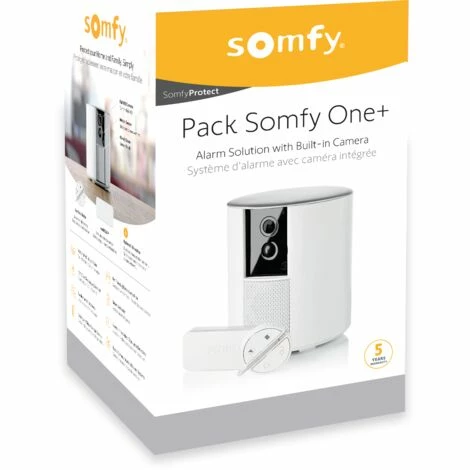 Somfy 2401493 - One + | Système D'Alarme Avec Caméra De Surveillance Intégrée Full HD | Sirène 90dB | Vision Grand Angle 130°| Détecteur De Mouvement | Badge De Désactivation | Volet Vie Privée 5 Somfy 2401493 - One + | Système D'Alarme Avec Caméra De Surveillance Intégrée Full HD | Sirène 90dB | Vision Grand Angle 130°| Détecteur De Mouvement | Badge De Désactivation | Volet Vie Privée - Image 3