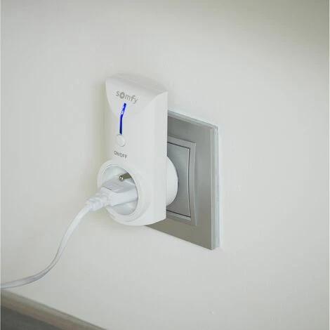 Somfy 2401363 - Prise Télécommandée Intérieure ON/OFF RTS Type E Blanche | Compatible TaHoma (switch) 5 Somfy 2401363 - Prise Télécommandée Intérieure ON/OFF RTS Type E Blanche | Compatible TaHoma (switch) - Image 3