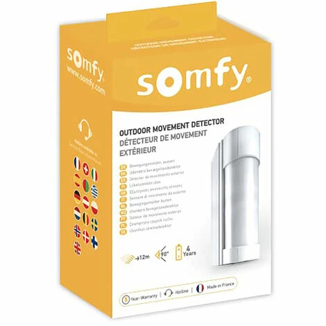 Somfy 2401054 - Détecteur De Mouvement Extérieur Infrarouge | Portée De 12 M Avec Un Angle De 90° | Auto-protégé | Compatible Avec Les Alarmes Protexiom Et Protexial 4 Somfy 2401054 - Détecteur De Mouvement Extérieur Infrarouge | Portée De 12 M Avec Un Angle De 90° | Auto-protégé | Compatible Avec Les Alarmes Protexiom Et Protexial - Image 2