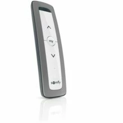 Somfy 1870638 - Télécommande Situo 1 Canal Io Iron Pour Volets Et Stores Motorisés | Pour Commander 1 Moteur Ou 1 Groupe De Moteurs Radio Io