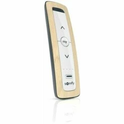 Somfy 1870642 - Télécommande Situo 5 Canaux Io Natural Pour Volets Et Stores Motorisés | Pour Commander 5 Moteurs Ou 5 Groupes De Moteurs Radio Io - Natural