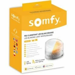 Somfy 2401584 - Feu Clignotant à LED Orange Ou Blanc Pour Portail Ou Porte De Garage Motorisés | Choix Du Clignotement Orange Ou Blanc -ROYAL CANIN Soldes Magasin 29466019 3