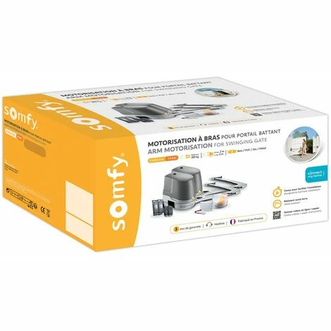 Somfy 2401288 - Motorisation De Portail Battant à Bras Evolvia Star | Pour Vantaux Avec Hauteur Et Largeur Max 2m | Avec 2 Télécommandes Keypop, 1 Feu Clignotant, 1 Batterie De Secours, 2 Photocellules 4 Somfy 2401288 - Motorisation De Portail Battant à Bras Evolvia Star | Pour Vantaux Avec Hauteur Et Largeur Max 2m | Avec 2 Télécommandes Keypop, 1 Feu Clignotant, 1 Batterie De Secours, 2 Photocellules - Image 2