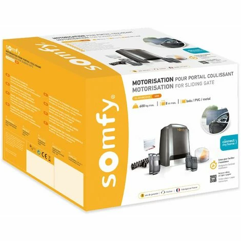 Somfy 2401406 - Motorisation Pour Portail Coulissant Slidymoove 600 | Avec 2 Télécommandes Keypop, 4 Mètres De Crémaillère, 1 Batterie De Secours, 1 Feu Clignotant Et 2 Cellules Photoélectriques 4 Somfy 2401406 - Motorisation Pour Portail Coulissant Slidymoove 600 | Avec 2 Télécommandes Keypop, 4 Mètres De Crémaillère, 1 Batterie De Secours, 1 Feu Clignotant Et 2 Cellules Photoélectriques - Image 2