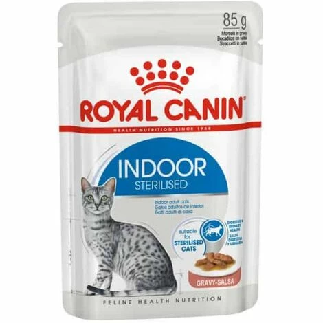 Patee Chat Royal Canin Indoor Sauce 12x85g 4 Patee Chat Royal Canin Indoor Sauce 12x85g - Image 2