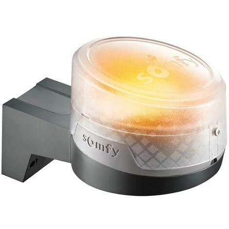 Somfy 9026513 - Support Mural Pour Feu Clignotant à LED Blanc Ou Orange 4 Somfy 9026513 - Support Mural Pour Feu Clignotant à LED Blanc Ou Orange - Image 2