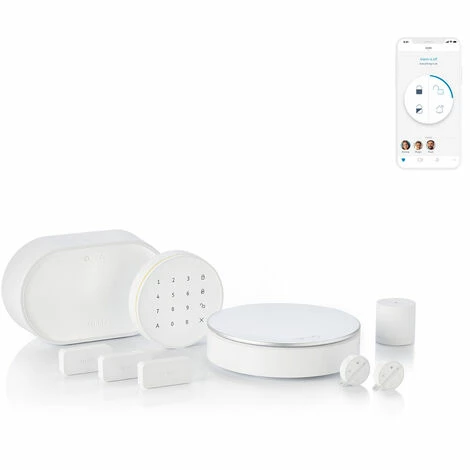 Somfy 1875259 - Home Alarm Advanced Système D'alarme Sans Fil Connecté Somfy Protect Module GSM Compatible Avec Alexa, L'Assistant Google Et TaHoma (switch) 3 Somfy 1875259 - Home Alarm Advanced Système D'alarme Sans Fil Connecté Somfy Protect Module GSM Compatible Avec Alexa, L'Assistant Google Et TaHoma (switch)