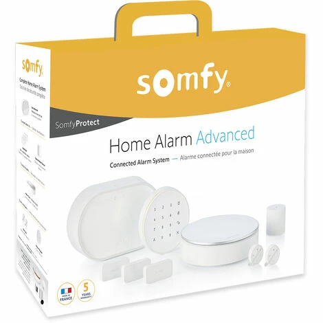 Somfy 1875259 - Home Alarm Advanced Système D'alarme Sans Fil Connecté Somfy Protect Module GSM Compatible Avec Alexa, L'Assistant Google Et TaHoma (switch) 4 Somfy 1875259 - Home Alarm Advanced Système D'alarme Sans Fil Connecté Somfy Protect Module GSM Compatible Avec Alexa, L'Assistant Google Et TaHoma (switch) - Image 2