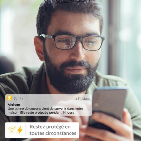 Somfy 1875259 - Home Alarm Advanced Système D'alarme Sans Fil Connecté Somfy Protect Module GSM Compatible Avec Alexa, L'Assistant Google Et TaHoma (switch) 6 Somfy 1875259 - Home Alarm Advanced Système D'alarme Sans Fil Connecté Somfy Protect Module GSM Compatible Avec Alexa, L'Assistant Google Et TaHoma (switch) - Image 4