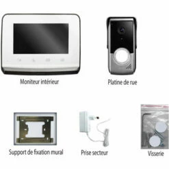 Somfy 1870996 - Visiophone V®350, Avec Ecran 7 Pouces Vision Nocturne Caméra Grand Angle Mémoire D'images Pour Contrôler Jusqu'à 5 équipements Motorisés RTS Installation Facile 8 Somfy 1870996 - Visiophone V®350, Avec Ecran 7 Pouces Vision Nocturne Caméra Grand Angle Mémoire D'images Pour Contrôler Jusqu'à 5 équipements Motorisés RTS Installation Facile -ROYAL CANIN Soldes Magasin 53646037 3