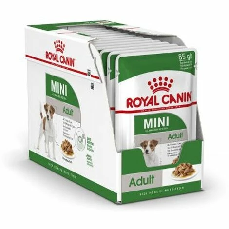 Royal Canin Mini Adulte - Viande š Salsa - 12 Enveloppe X 85 GR 3 Royal Canin Mini Adulte - Viande š Salsa - 12 Enveloppe X 85 GR