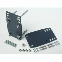 Somfy 2400485 - Plaques De Fixation Pour Piliers De Portail Battant Irréguliers Comp...