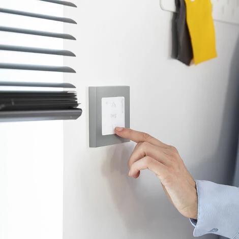 Somfy 9015025 - Cadre PVC Couleur Acier Mat Pour Commande Murale Smoove - Argent 5 Somfy 9015025 - Cadre PVC Couleur Acier Mat Pour Commande Murale Smoove - Argent - Image 3