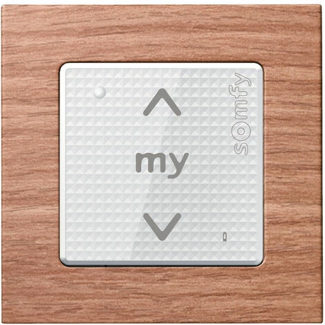 Somfy 9015026 - Cadre PVC Couleur Bambou Foncé Pour Commande Murale Smoove 4 Somfy 9015026 - Cadre PVC Couleur Bambou Foncé Pour Commande Murale Smoove - Image 2